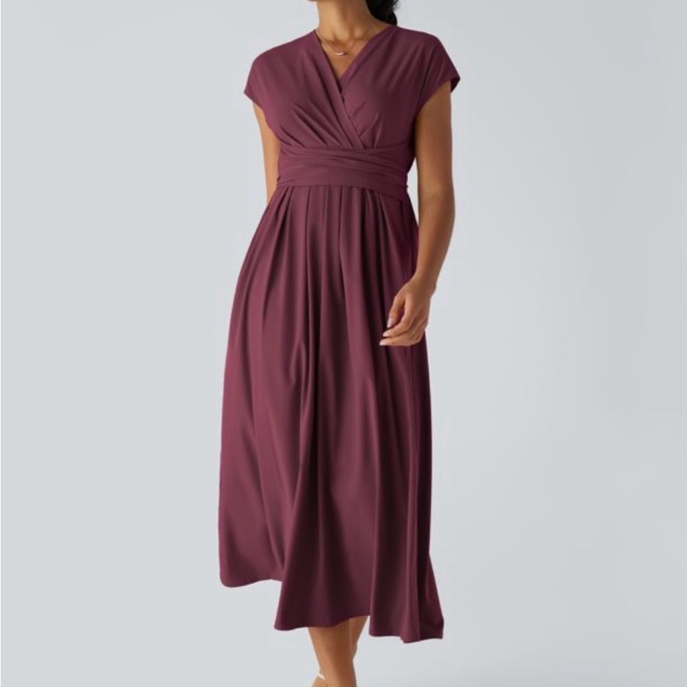 HALARA Plum Maxi Dress